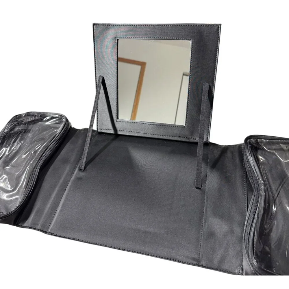Estee Lauder Travel Vanity Bag and Mirror Pleasures For Men Cologne Sample